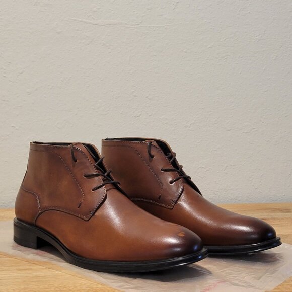 Aldo lace-up men's leather boots - Picture 1 of 6